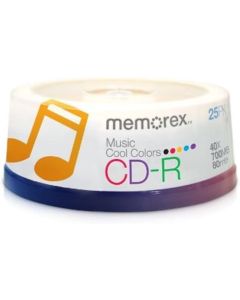 Memorex CD-RM/25 80 Minute Music CD-R (Discontinued by Manufacturer)