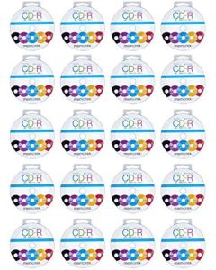 Memorex Blank CD-R 80 Min 700 MB 52X Recordable Disc CDR New Sealed (100 Disc (5pk x 20))