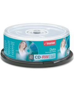 Imation 700MB/80 Min CD-RW (25-Pack)